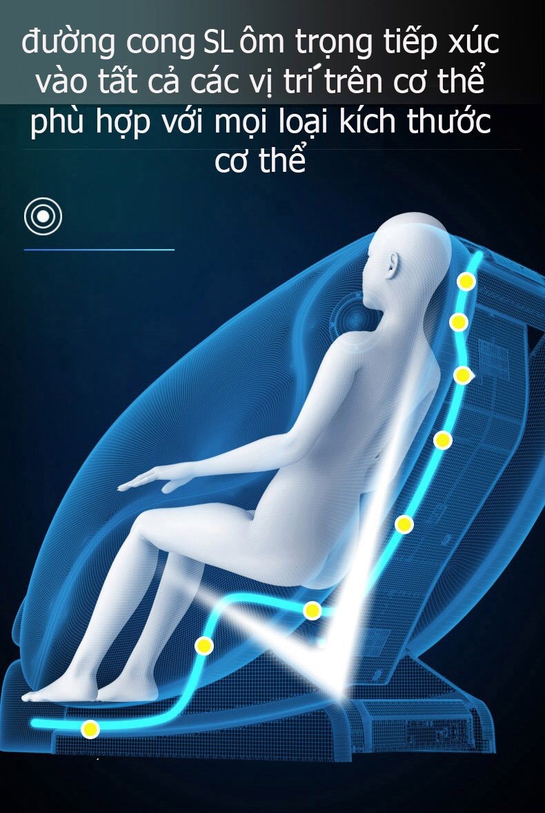 Công nghệ massage 3D ghế massage OKINAWA OS 100