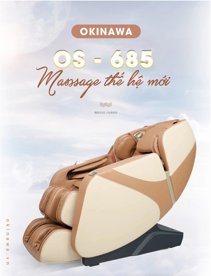 Tổng quan ghế massage OKINAWA OS-685