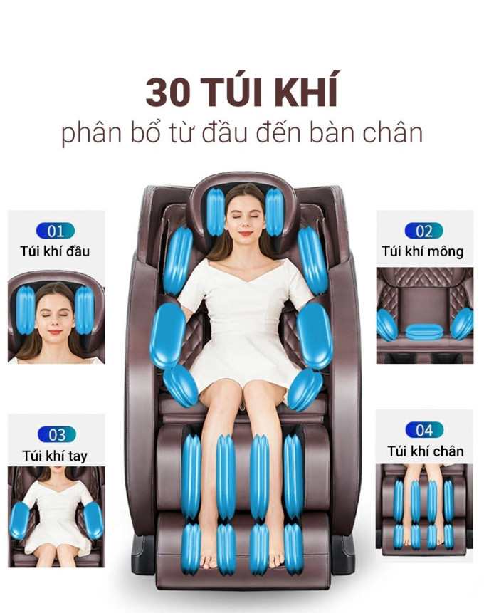 Túi khí ghế massage OKINAWA NO 5000