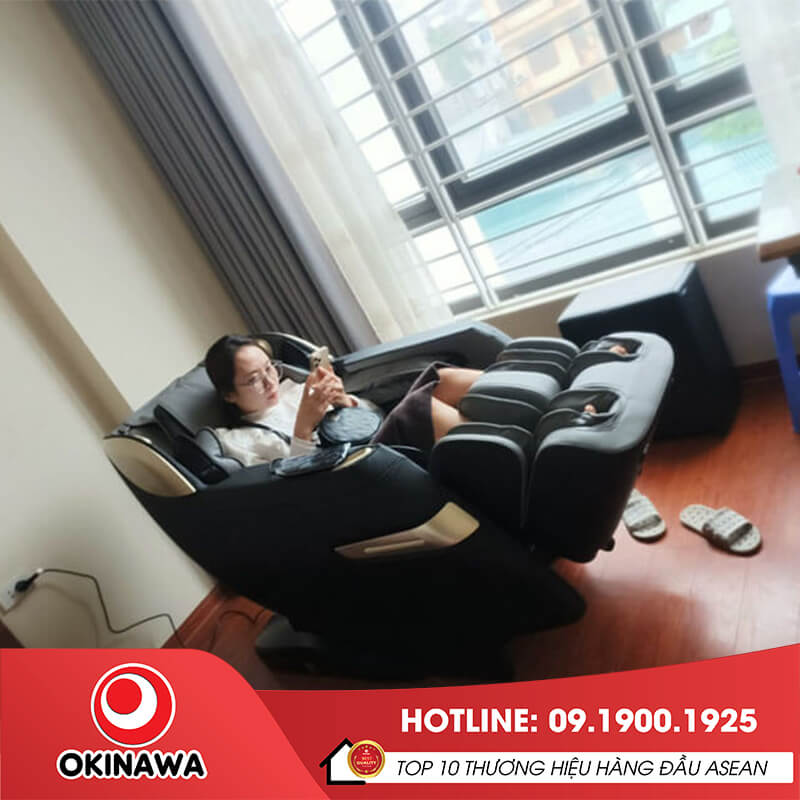 Massage tại nhà với ghế Okinawa OS-950