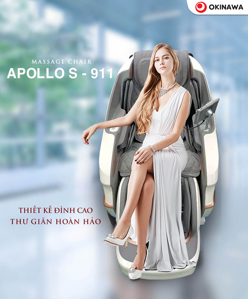 Thiết kế ghế massage IMaster H-511 - APOLO S911