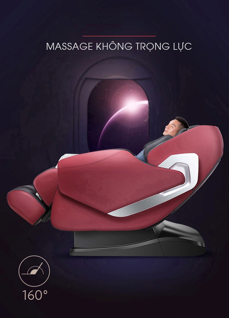 Công nghệ chế độ không trọng lực ghế massage OKINAWA JS 46