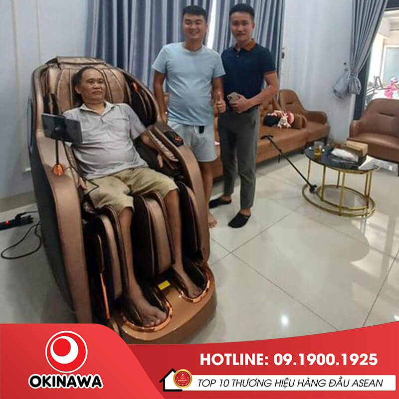 Hướng dẫn khách hàng sử dụng ghế massage Okinawa OS-636