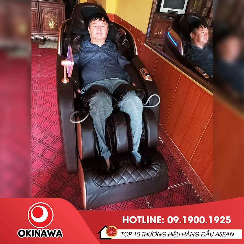 Massage tại nhà với ghế Okinawa OS-211
