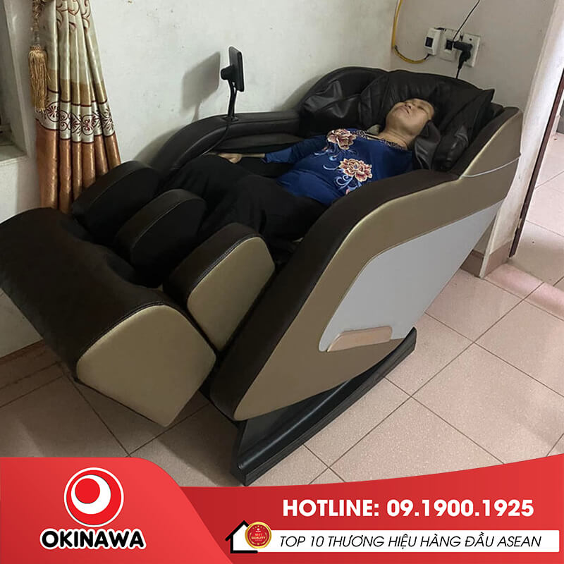 Massage tại nhà với ghế Okinawa OS-445