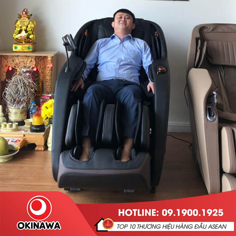 Massage tại nhà với ghế Okinawa OS-815