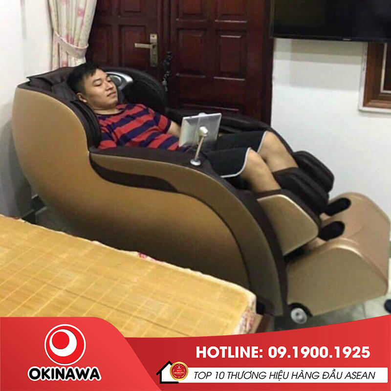 Massage tại nhà với ghế Okinawa OS-885
