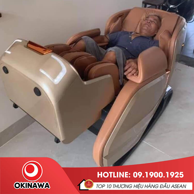 Thư giãn với ghế massage Okinawa OS-901 tại nhà