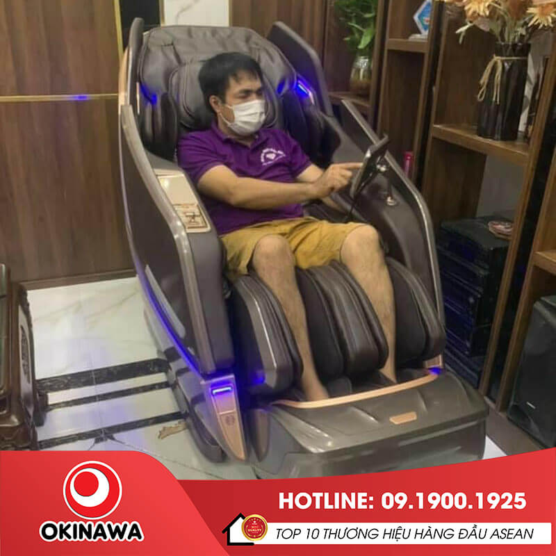 Trải nghiệm ghế massage Okinawa OS-835 tại nhà