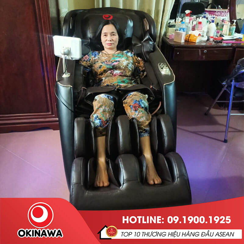 Trải nghiệm ghế massage Okinawa OS-328