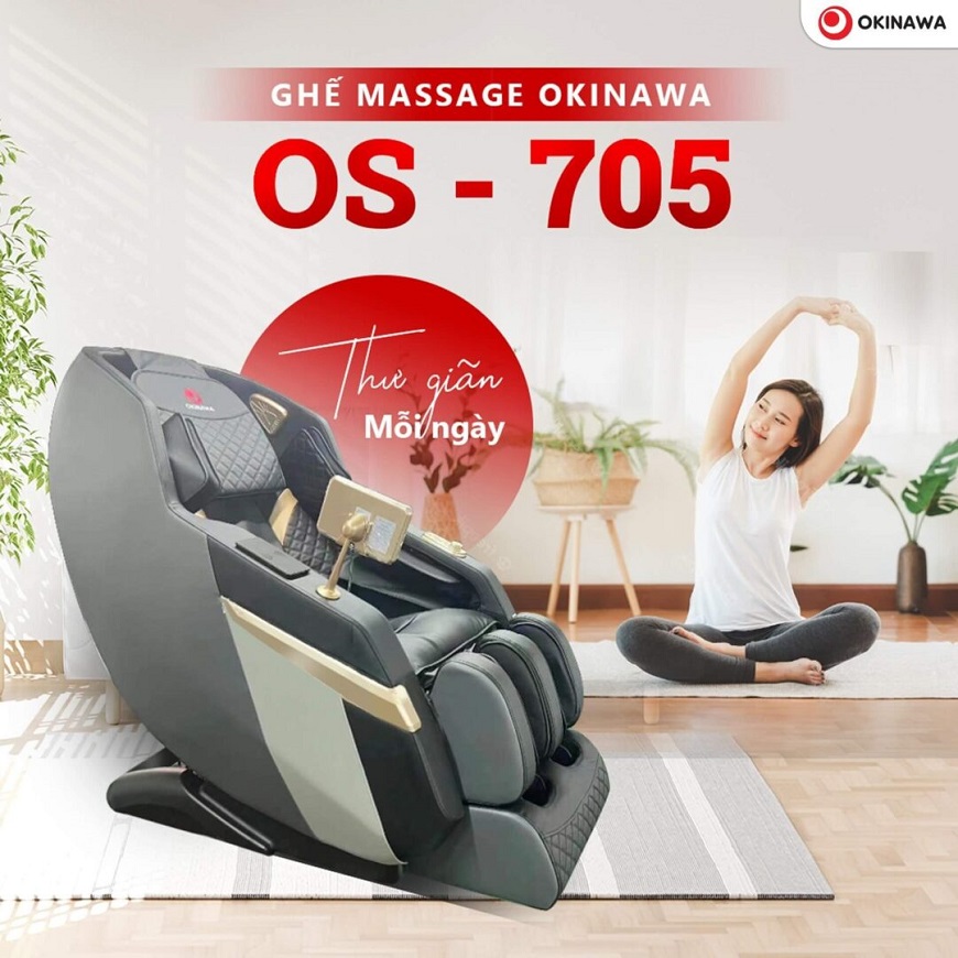Ghế massage Okinawa OS - 705