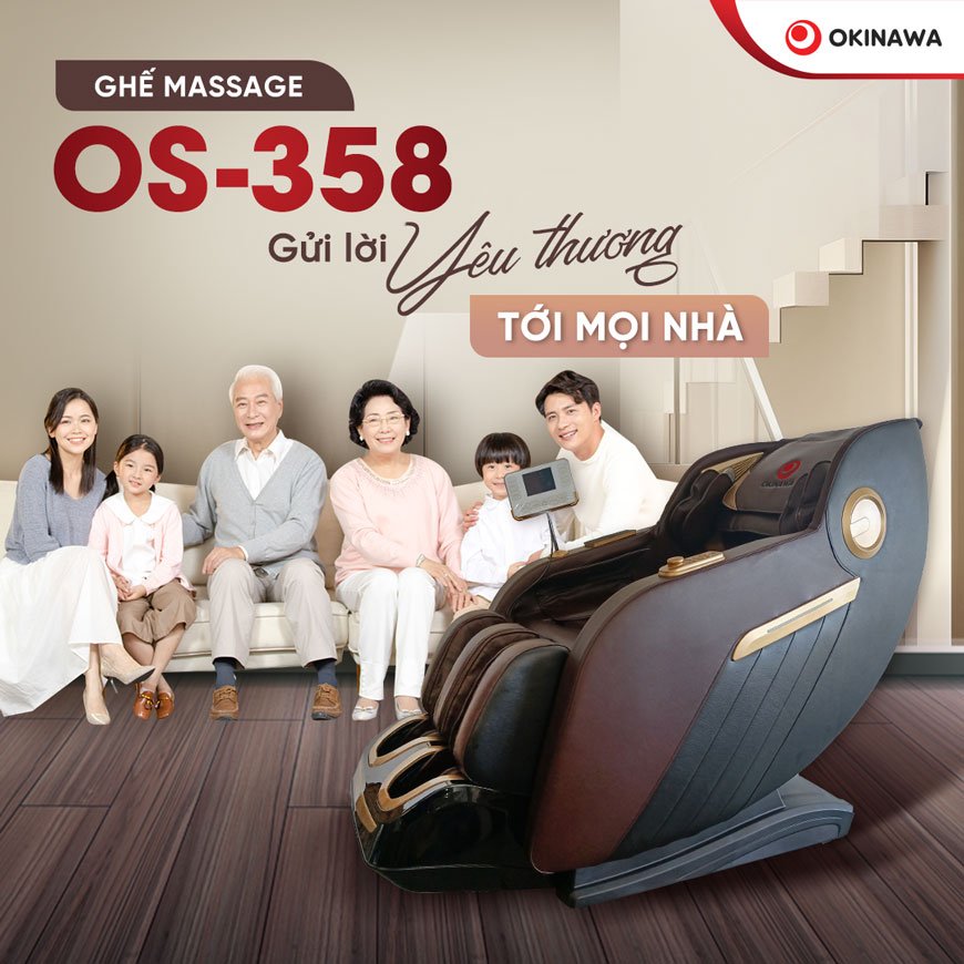 ghế massage Okinawa OS-358