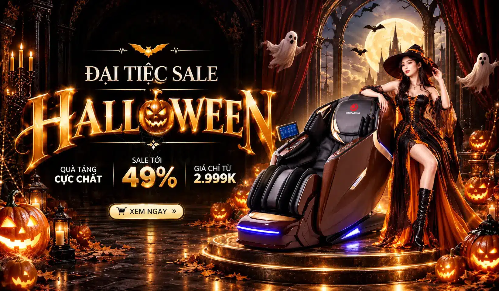Mobie banner halloween
